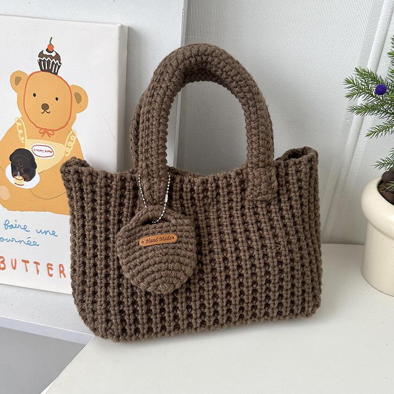 Hand Woven Cute Handbag 30*14*8cm