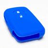 [IKT] Silicone Cover for Toyota Car Smart Key 2 Buttons Blue / Prius (30