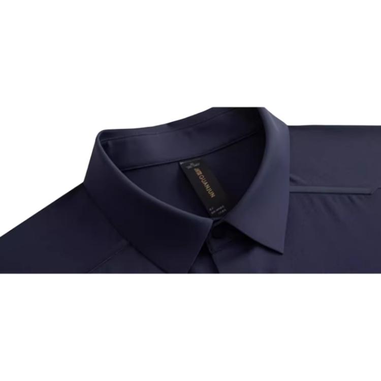 Anta Champion All-Weather Series Sports Casual Simple Pullover Short Sleeve Polo Shirt Men Polo Shirts Jing-Mo-Blue 152520140-6