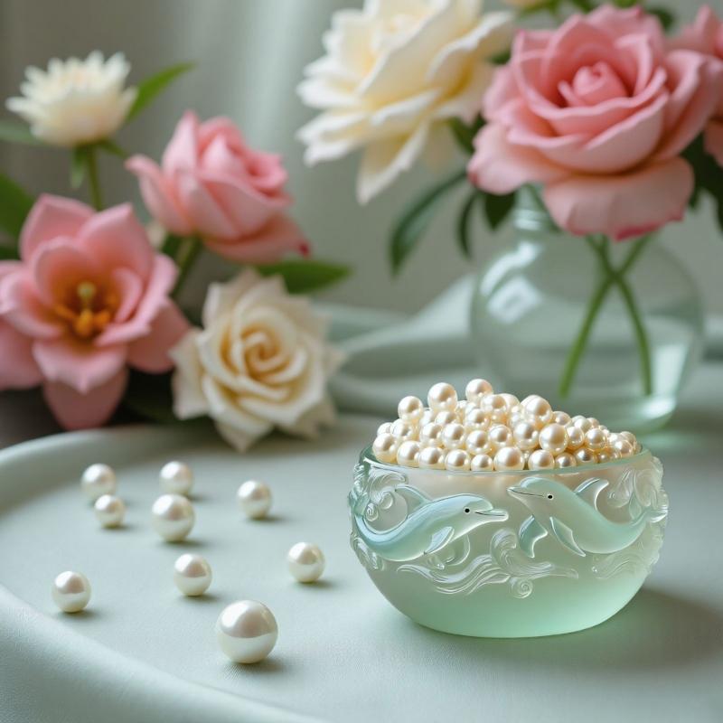 Creative Dolphin Pattern Silicone Planter Mold Flowerpot Moulds for Resin Jewelry Crafting and Succulent Decorations