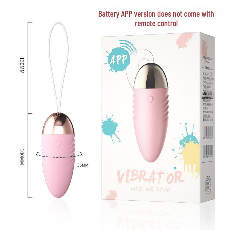 Comele Little Whale Vibrador Remoto Sem Fio Multifrequencial Feminino