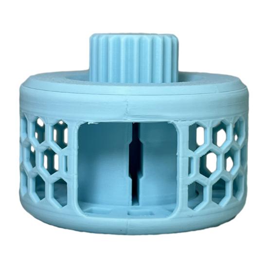 

Tape Measure Organizer 3D Printed Hollow Visible Soft Measuring Tape Storage Box Portable Compact Universal Retractable Flexible Rule Holder Cover