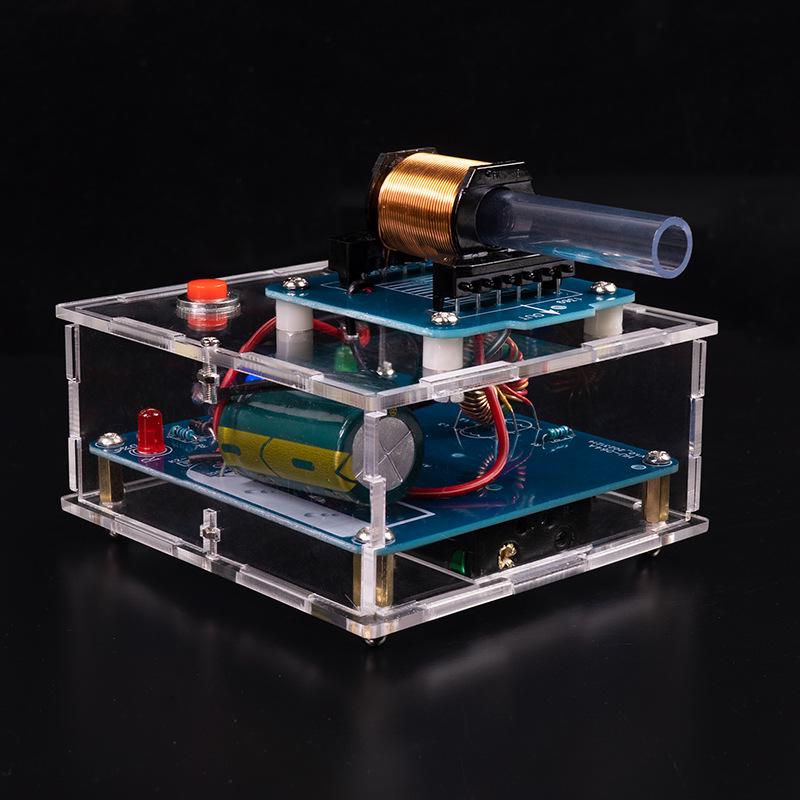 DIY Electromagnetic Cannon Kit: Long-Range High-Voltage Coil Circuit for Science Experiments
