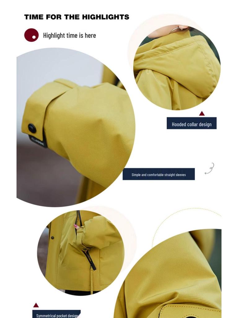 Women's 2025 Autumn/Winter Loose Cotton-Padded Windbreaker Parka