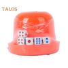 1 Set Dice Cup with 5 Dot Dice Heavy Duty Manual Shaker Cup Bar Party KTV Gambling Drinking Board Game Casino Equipment