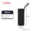 750ML/1000ML/1500ML Mug Bottle Cup Case Bag For Water Bottle Cover Bag Black Bottle Carrier Insulated Bag Sports Bottles Covers Cup Holders 5