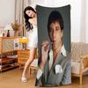 Classic Film S-Scarface Bath Towel Microfiber Soft Water Absorbing Breathable For Girl Kids Decorative Cartoon Beach Towel