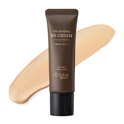 Fafra Organic Mineral BB Naturally Slightly Lighter Skin Certified Organic Cream, Ingredients, Tone, 30g,