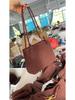 2024 Autumn/Winter Frosted Woven Crossbody Tote with Metal Butterfly Buckle for Women