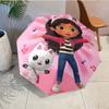 Colorful Friends Dollhouse Umbrella Folding Umbrella, Automatic Umbrella 8-Frame for Travel, Camping Use Gift for Halloween Christmas