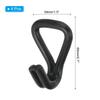 PATIKIL 4pcs Ratchet Double J Hook Load 5511 LBS 8.7mm Tie Down Strap Webbing