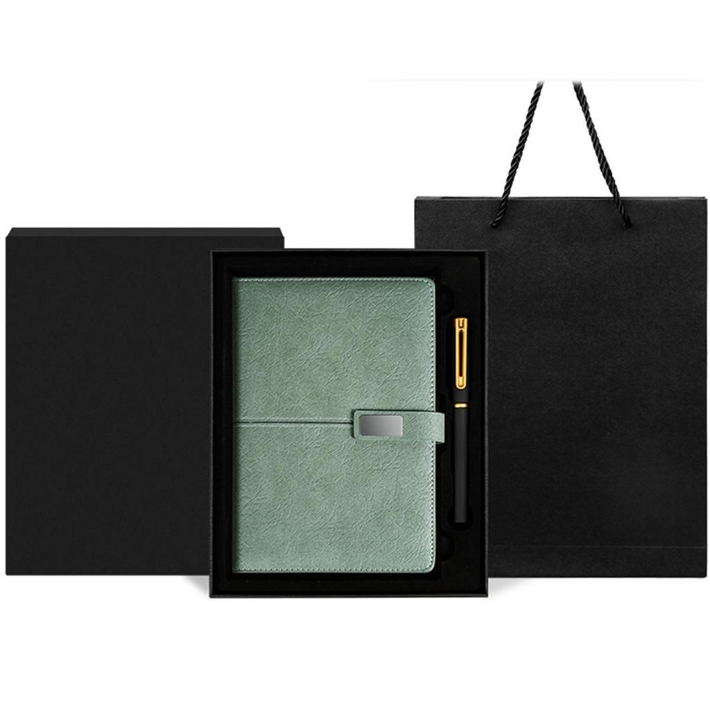 (Logo Engraving Possible) A5 Thick Leather Business Notebook, Work Notebook, Meeting Record Book, Student Subject Notes, Diary, Travel Log