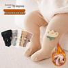 Autumn Winter Korean Style Toddler Girls' Thickened One-Piece Velvet Tights