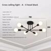 Modern Creative Chandelier LED Lighting Romantic Minimalist Black White Golden Bedroom Living  Dining Room Ceiling Decor Lamp