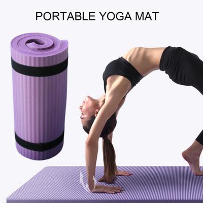 Yoga Sportmatta Halkfri Professionell Pilates Hjälpdyna Ledskydd Mjukt Gummi Armbågsstödkudde Golv Träning Gymmatta Hem