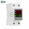 61A 111V 1IN1 Display Din Rail Adjustable Over Under Voltage Device Protector Relay With Over Current Protection Power Supply