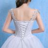 2025 Plus Size Lace Dreamy Wedding Dress for Women - Off-the-Shoulder, Long Train, French Style, Spring/Summer