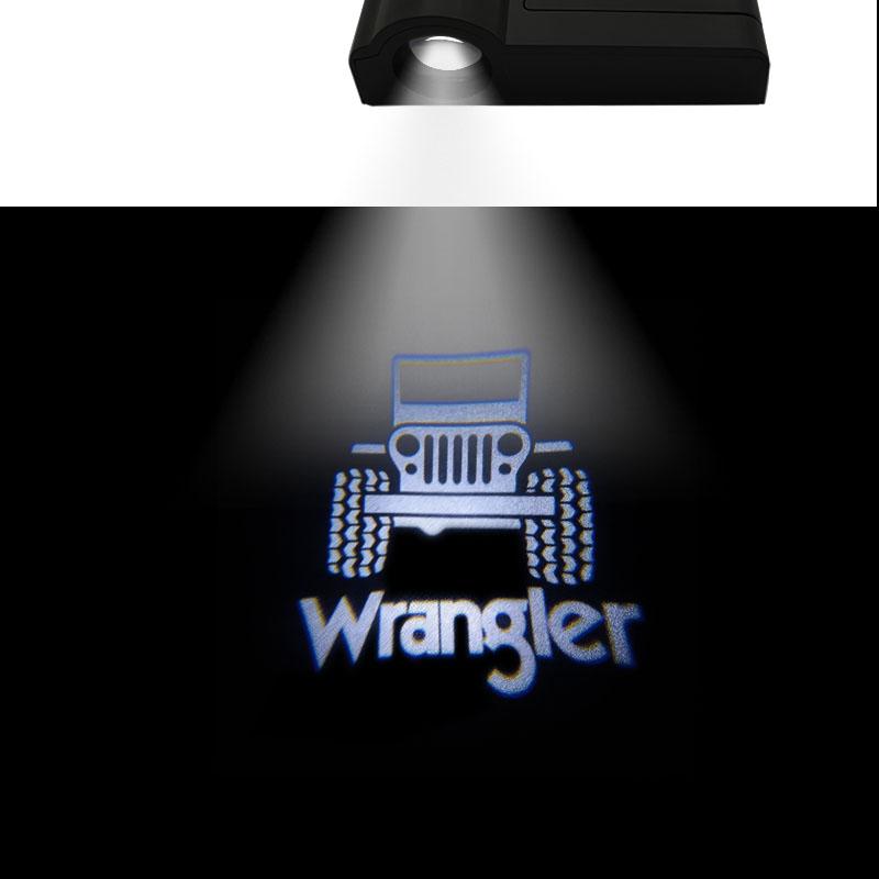 

Universal Wireless Car Door Led projector Lights Welcome Lights Logo For Jeep Wrangler Car Accessories 2pcs