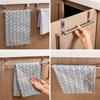 New Stainless Steel Bar Bathroom Kitchen Hanging Holder Home Storage Kitchen Tools Towel Rack Over Door Cabinet Shelf Rack