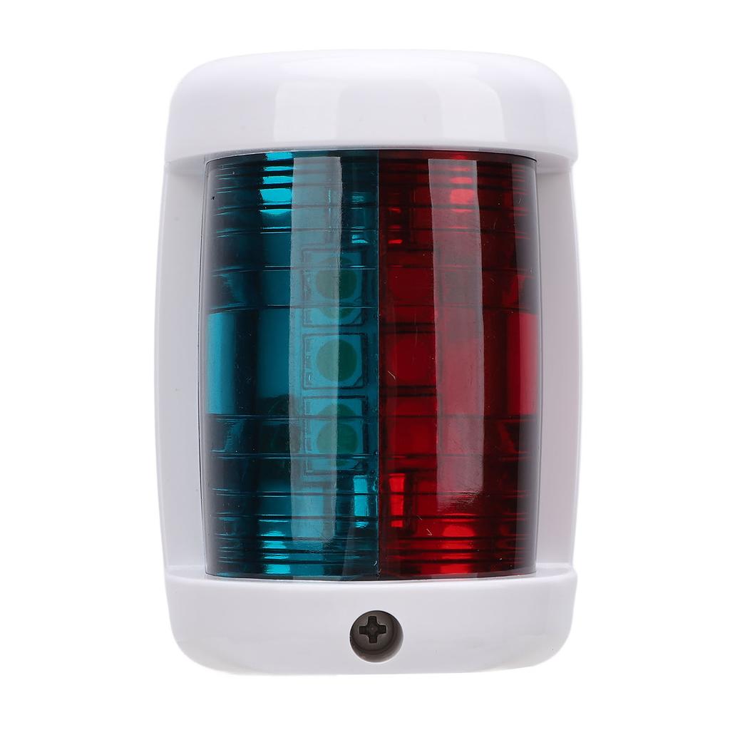 5Pcs LED Navigation Light Kit IP66 Water Proof Green Starboard Red Port Side White Stern Boat Light Set for 12m Vessels DC12V 0.85W