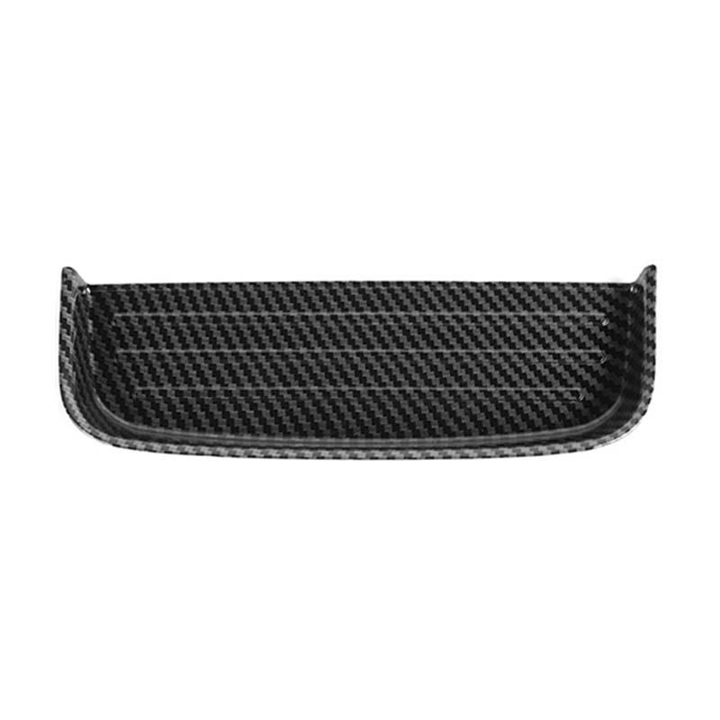 

Органайзер-контейнер в передний отсек для хранения вещей в автомобиле для Ford Mustang 2015-2023, аксессуары для интерьера автомобиля углеродного волокна черного
