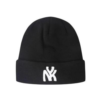 NBA M Cap KQC N255AP988P-BK Team Abbreviation Basic Beanie