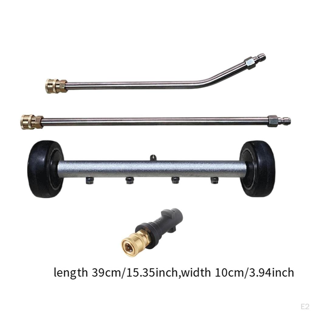 Pressure Undercarriage Cleaner 4000 PSI Multipurpose Premium Underbody Car Wash Water Broom Washer