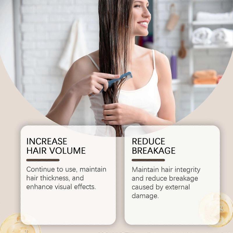 Hair nourishing shampoo Moisturizing hair care to increase softness, fluffy and toughness hair shampoo