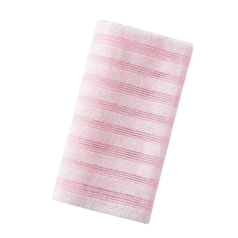 1pc Ultra Long Back Exfoliating Towel, Silver-Ion for Deep Cleansing, Hold Both Ends To Scrub, Quick Dry Bath Cloth
