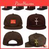 Travis Scott Mcdonald's Collaboration Baseball Cap Embroidered, Adjustable, Cotton, Wide Brim