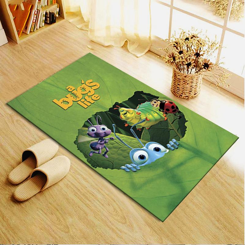 A Bug's Life Carpet Rug for Living Room Bedroom Home Sofa Decoration,Kids play Non-slip Floor Mat