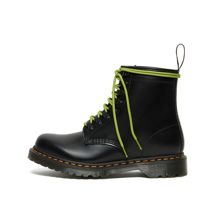 Dr. Martens 1460 Ben Smooth Leather Fashion Color Block Short Boots Unisex Boots Charcoal-Black 26917001