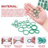 279PCS Rubber O Ring Oil Resistance O-Ring Washer Gasket Seals Watertightness Assortment Different Size Plastic Box Kit Set