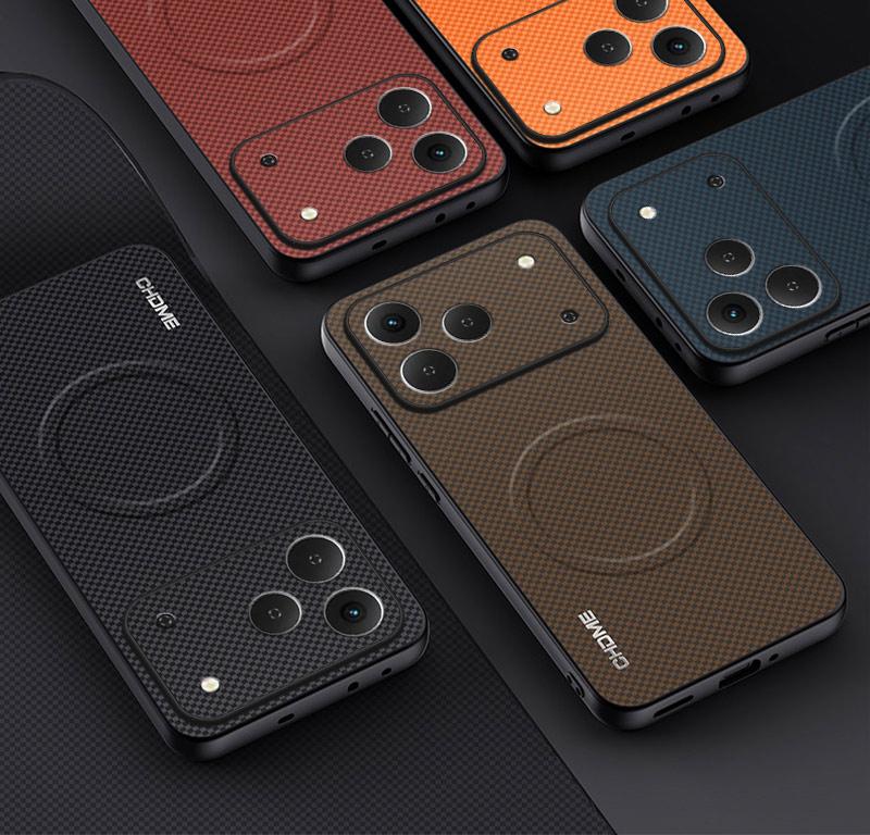EUCAGR Für Tecno Spark 50 Hülle Auto Magnetische Halterung Handyhülle Für Tecno Spark 50 Silikon Stoßfest Vollständiger Schutz Rückseite