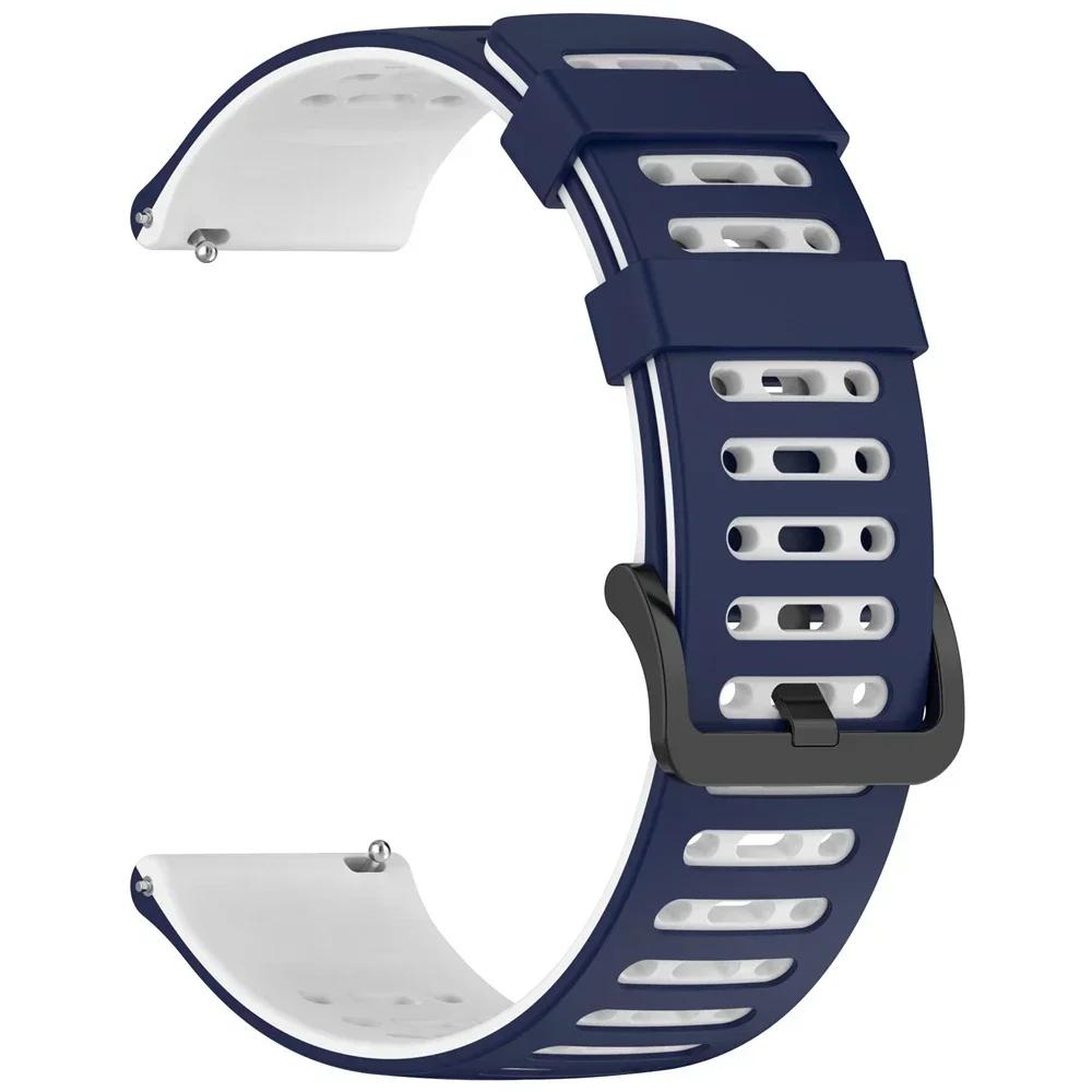 1Pcs 22mm Sports Bands For COROS PACE Pro APEX 2 Pro PACE 3 APEX 46mm Silicone Strap For Xiaomi Watch S4 S2 S3 Replace Bracelet