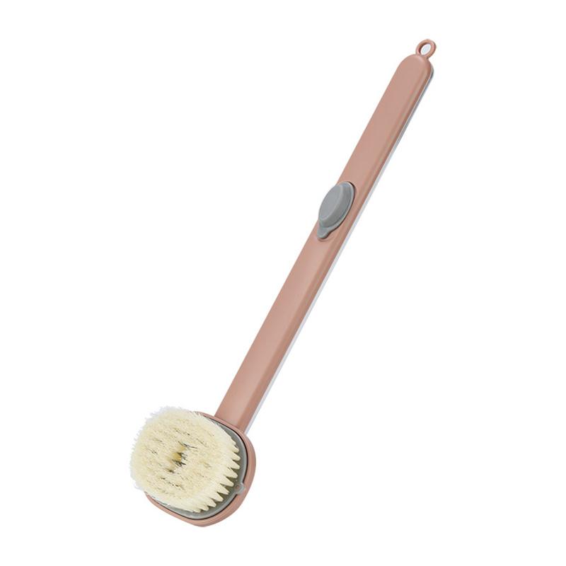 Multifunctional Detachable Bath Brush Back Body Bath Shower Sponge Scrubber Brushes With Handle Massager Bathroom Brush