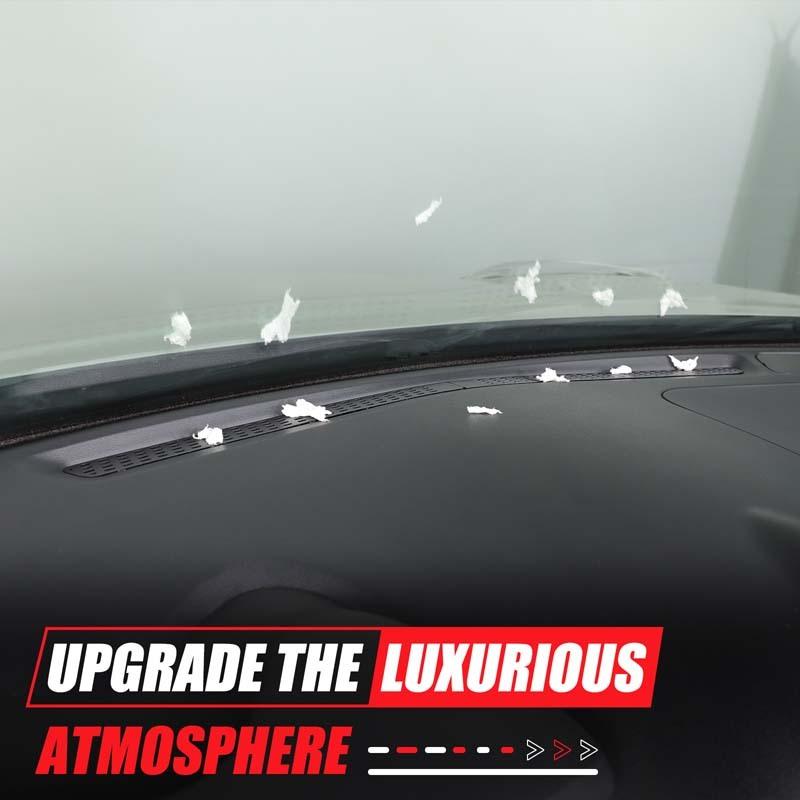 Aluminum alloy Dashboard Air Outlet Frame Cover Air Conditioner Vent Cover Suitable for Nissan Juke F15 2011-