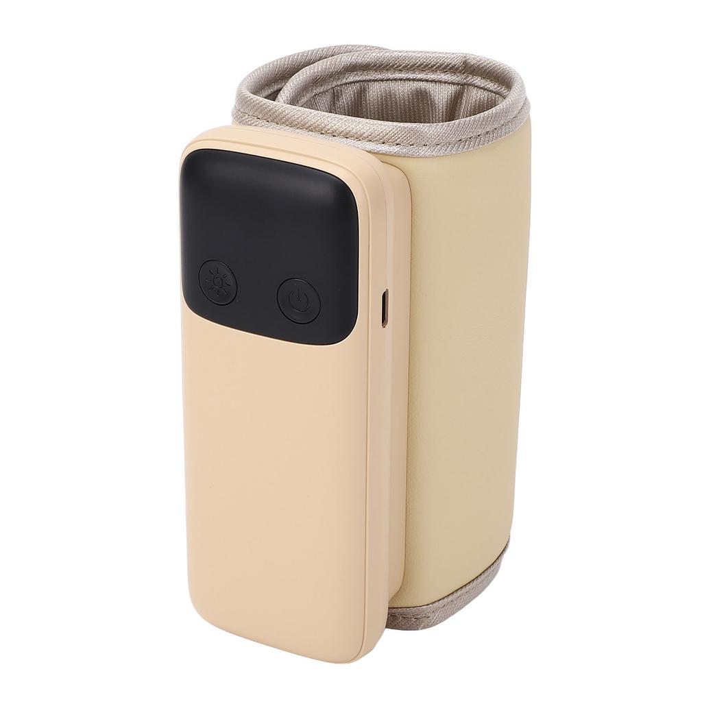 Baby Bottle Warmer Rapid Heating 48H Long Lasting 6000mAh PU Leather Portable Night Light Multipurpo