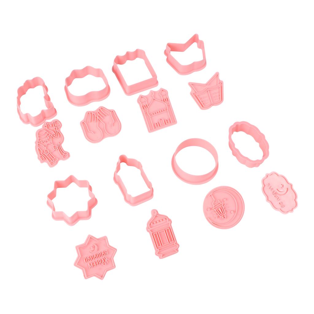 8 Shapes Cookie Cutters Holiday Baking Ramadan Celebrations 14*18.5*2.2cm per Box Eid Cookie Cutters 8 Distinct Shapes