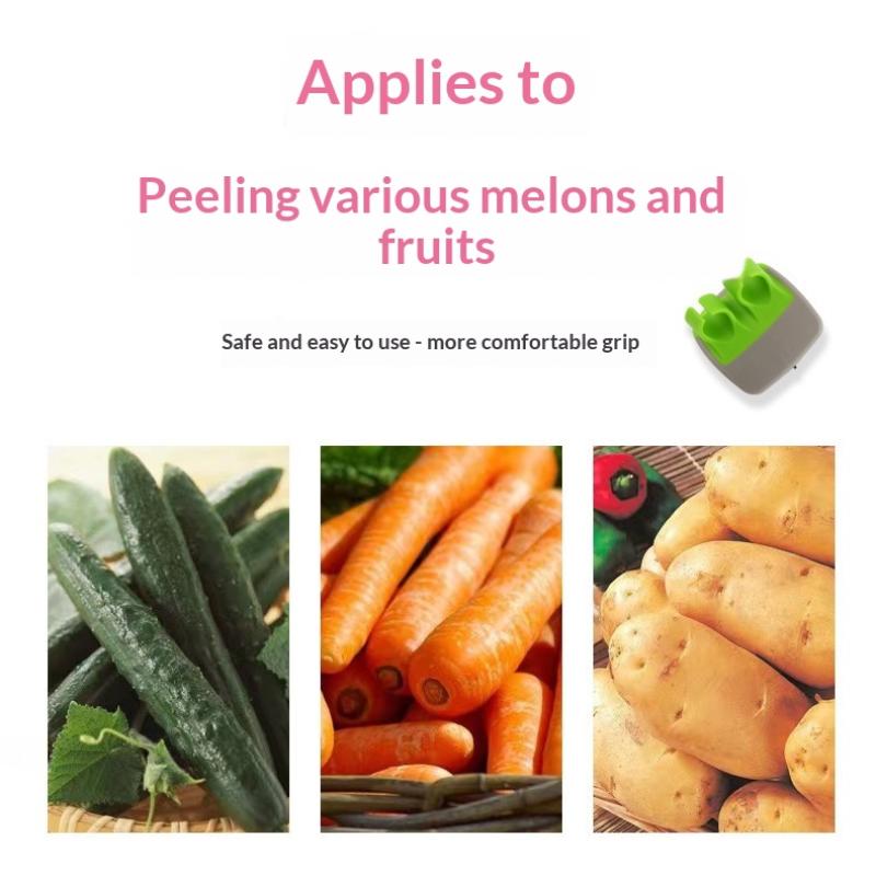 Vegetable Fruit Peeler Stainless Steel Handheld Peeler Swift Hand Palm Vegetable And Fruit Peeler Slicer Kitchen Tool Helper