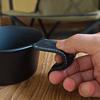 PU Leather Camping Mugs Handle Protectors Cup Handle Wrap Sleeve Camping Bowl Cup Handle Guard Picnics Bowl Handle Cover