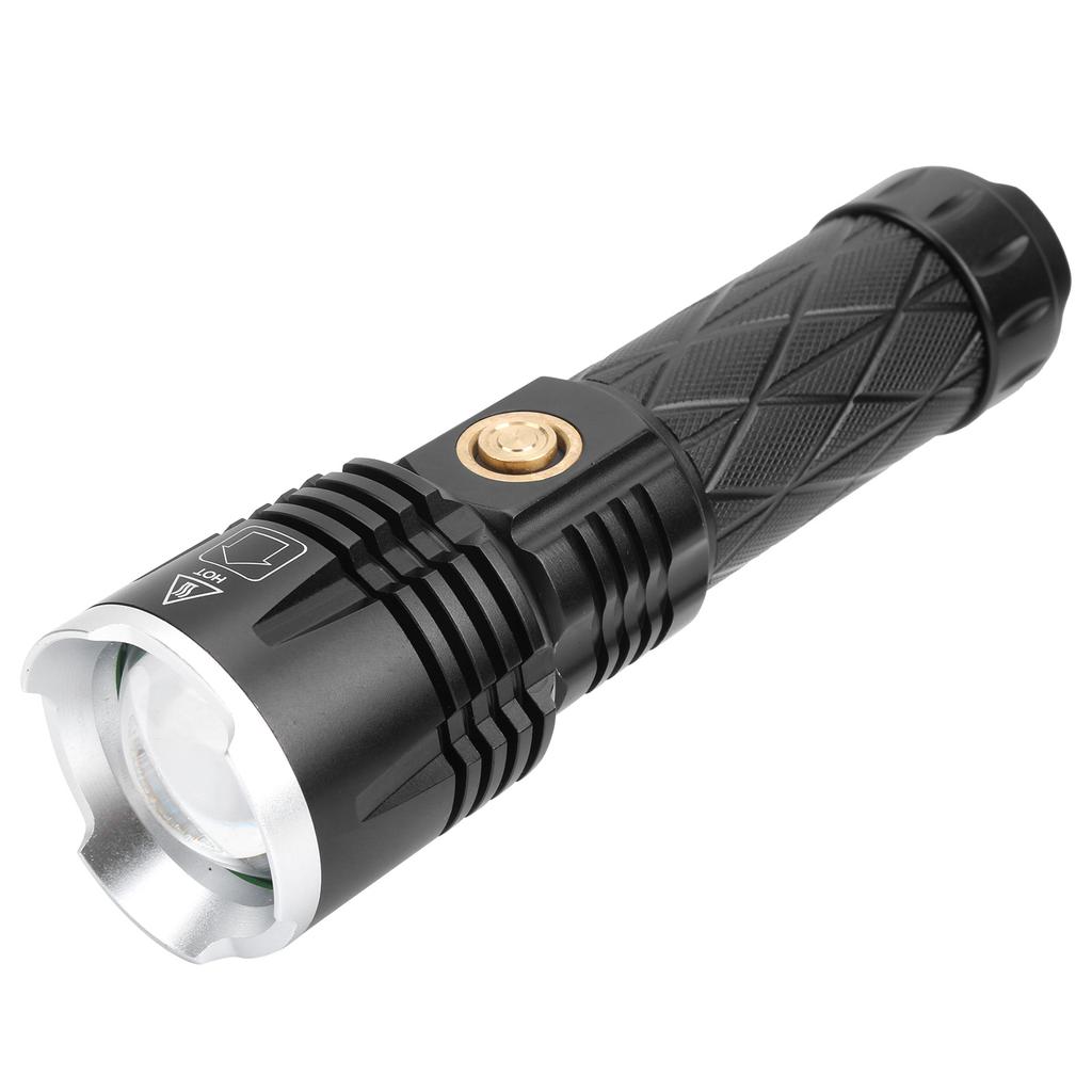 XHP90 TypeC Rechargeable Flashlight Dimmable MultiFunctional Hand Lamp Torch Light