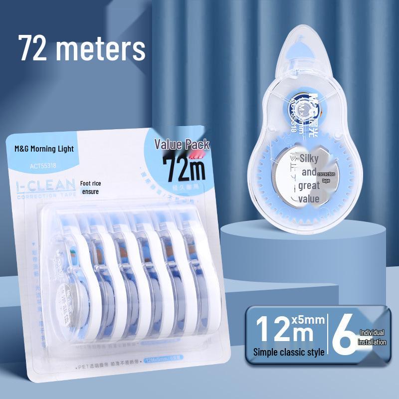 

M&G High-Capacity Silent Correction Tape Value Pack for Students