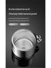 316 Stainless Steel Men's Large Capacity Insulated Outdoor Travel Mug with Tea & Water Separation, Custom Logo
