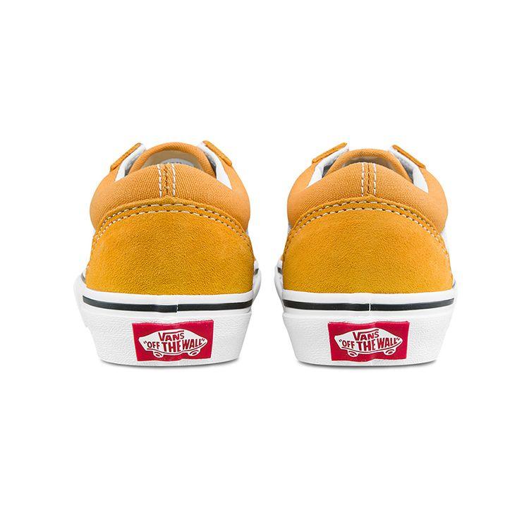 Vans Old Skool Low Top Kids Skate Shoes Kids Sneakers Orange VN0A4BUU3SP