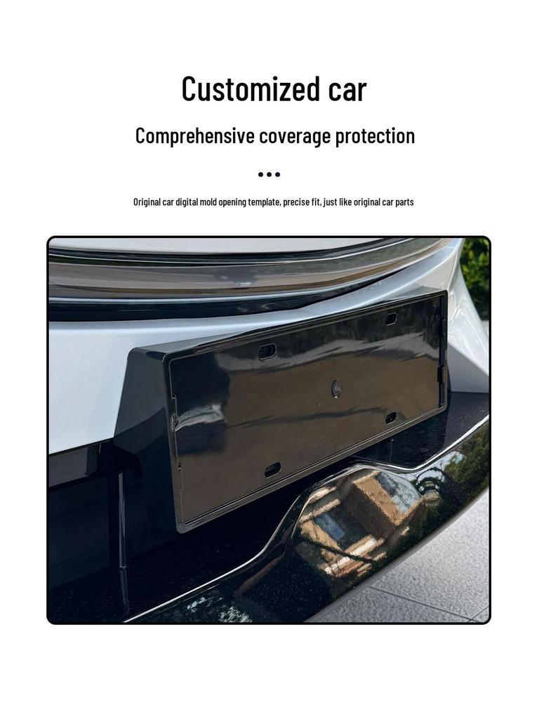 2025 Mazda EZ60 Nieuw Energie Voertuig Volledige Dekking Kentekenplaathouder, Groene Plaat Compatibel.