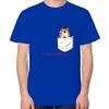 Pocket Doge Tshirt Doge Dog Meme Graphic T Shirts Fashion Tees Tops Summer Cotton New Shirts And Tshirts Oneck Print T Shirt