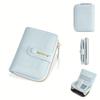Women's Short Wallet Fashionable Multi-Card Zipper Change Bag Niche Stone Pattern Card Bag