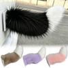 Decorațiune de Coadă de Mașină din Pluș Activată Vocal Control Dublu Dinamică Coadă Drăguță Pufoasă Mișcătoare Decorațiune Auto Mișcătoare Cosplay