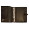 Franklin Planner POLARIS Sheepskin Binder A5 Size 20mm Black 64111